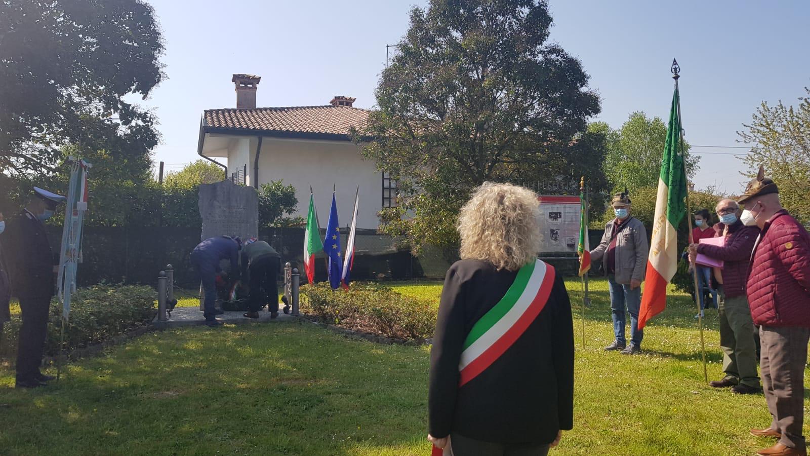 Immagine per 25 aprile in tutta la Bisiacaria, ricordata la Liberazione da Staranzano a Ronchi, da Fogliano a San Canzian d'Isonzo